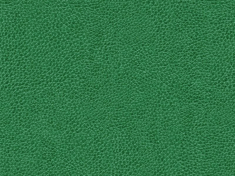 绿色皮革