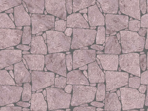 红色砂岩毛石-多边形毛石-破冰纹毛石30