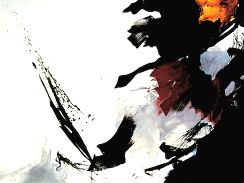  中式新中式挂画壁画水墨字画山水花鸟背景墙壁纸装饰画抽象画油画 