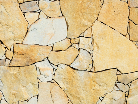  不规则多边形干垒石，自然毛石肌理117 