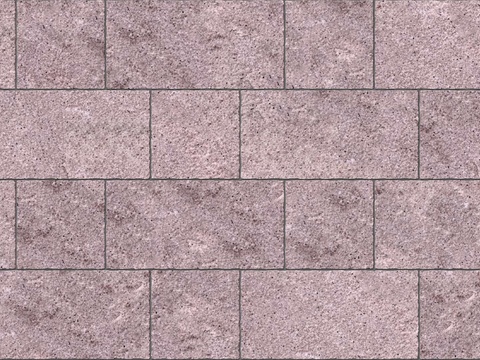 暗红色红色砂岩石板-宽窄间隔错缝34