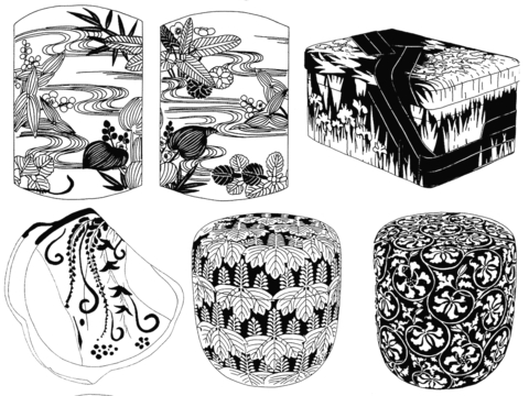  黑白遮罩通道黑白凹凸高光遮罩线条花纹纹理水泥做旧脏旧墙面 