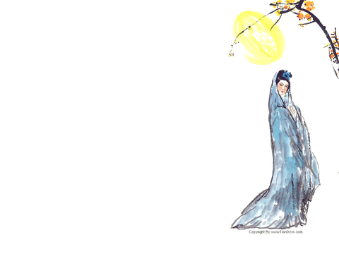  中式新中式挂画壁画水墨字画山水花鸟背景墙壁纸装饰画抽象画油画 