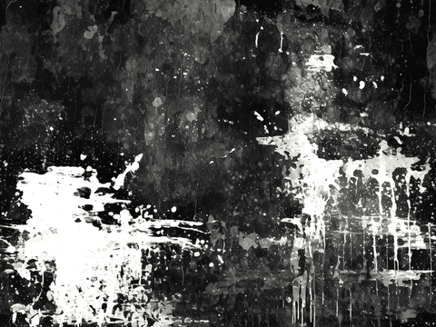  黑白遮罩通道黑白凹凸高光遮罩线条花纹纹理水泥做旧脏旧墙面 