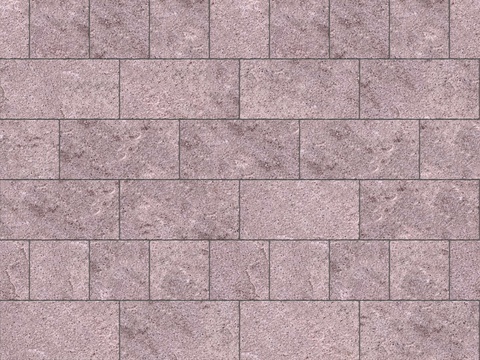 暗红色红色砂岩石板-宽窄间隔错缝30