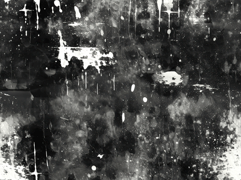  黑白遮罩通道黑白凹凸高光遮罩线条花纹纹理水泥做旧脏旧墙面 