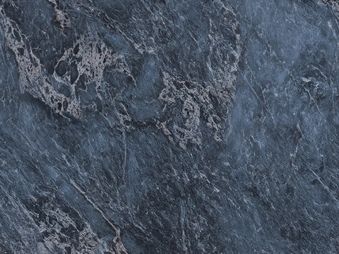 意式轻奢其他大理石_宝罗拉蓝奢石_蓝色无缝大理石贴图