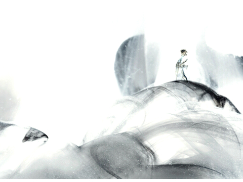  中式新中式挂画壁画水墨字画山水花鸟背景墙壁纸装饰画抽象画油画 