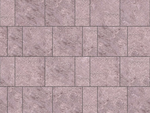 暗红色红色砂岩石板-宽窄间隔错缝37