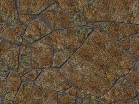  红色砂岩毛石-多边形毛石-破冰纹毛石20 