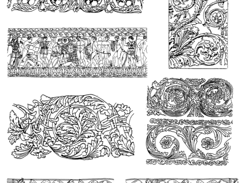  黑白遮罩通道黑白凹凸高光遮罩线条花纹纹理水泥做旧脏旧墙面 