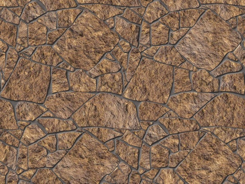 红色砂岩毛石-多边形毛石-破冰纹毛石12