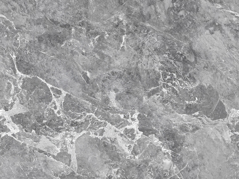  现代新中式石材岩板_云纹灰大理石_灰色无缝连纹岩板贴图 