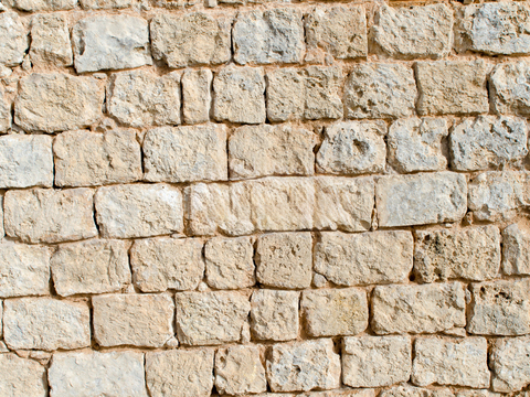  规则自然形态干垒石，毛石墙面62 