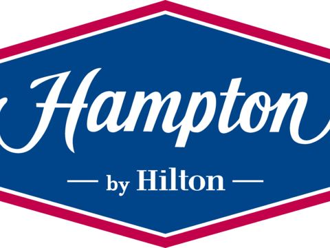 希尔顿欢朋，酒店旅馆logo