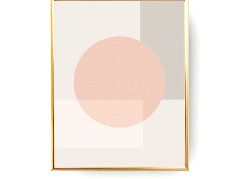  中式新中式挂画壁画水墨字画山水花鸟背景墙壁纸装饰画抽象画油画 