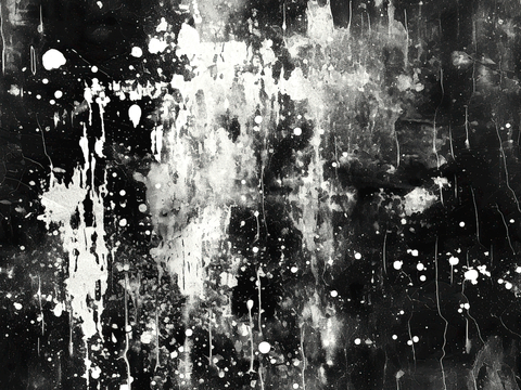  黑白遮罩通道黑白凹凸高光遮罩线条花纹纹理水泥做旧脏旧墙面 