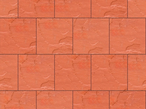 暗红色红色砂岩-方形错缝-横向7