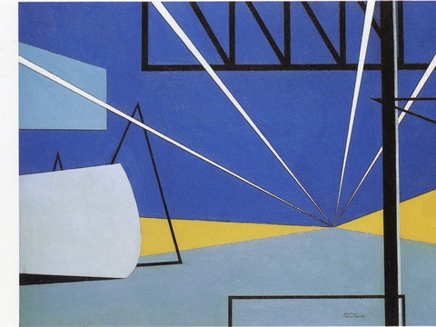  拉尔斯顿·克劳福德抽象画,抽象装饰画4 