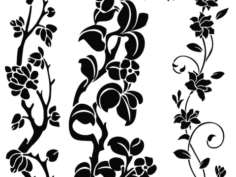  黑白遮罩通道黑白凹凸高光遮罩线条花纹纹理水泥做旧脏旧墙面 