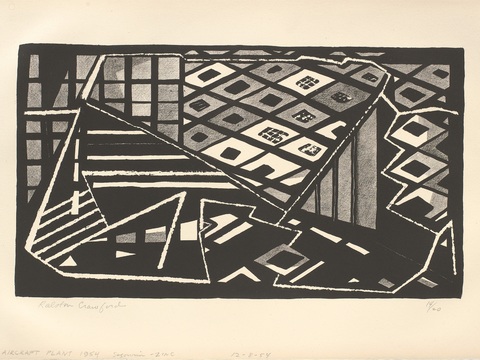  拉尔斯顿·克劳福德抽象画,抽象装饰画10 