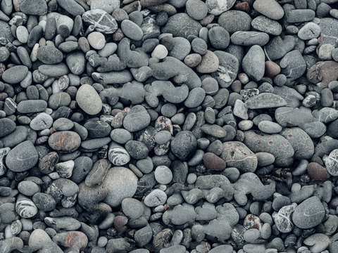  黑色鹅卵石贴图3 
