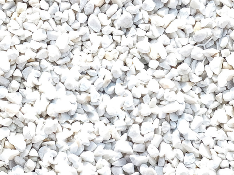 白色碎石砾石9