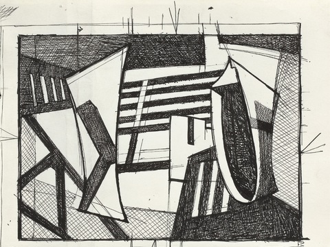  拉尔斯顿·克劳福德抽象画,抽象装饰画19 