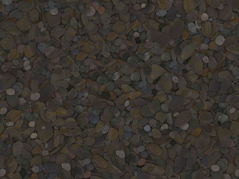 黑色鹅卵石贴图44