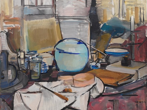  蒙德里安抽象画，风格派抽象画，装饰画4 