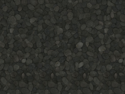 黑色鹅卵石贴图41