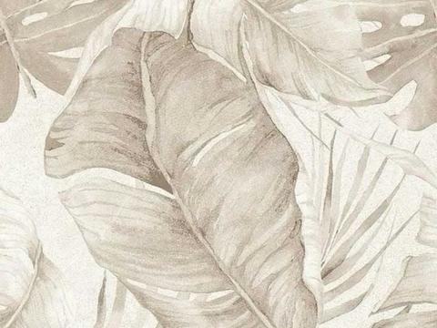 植物壁纸壁布 植物印花壁纸