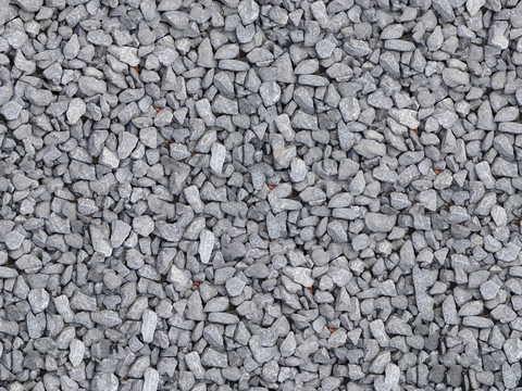 灰色碎石砾石1