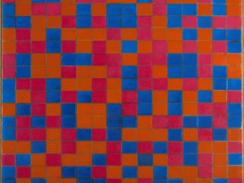  蒙德里安抽象画，风格派抽象画，装饰画47 