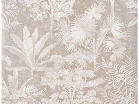 植物壁纸壁布 植物印花壁纸