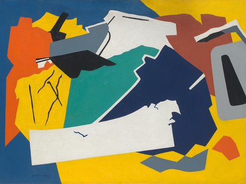  拉尔斯顿·克劳福德抽象画,抽象装饰画12 