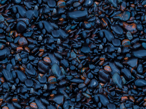 黑色鹅卵石贴图15