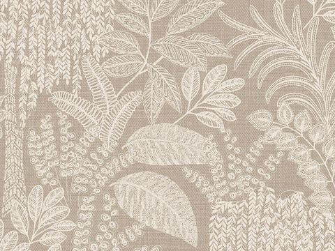 植物壁纸壁布 植物印花壁纸