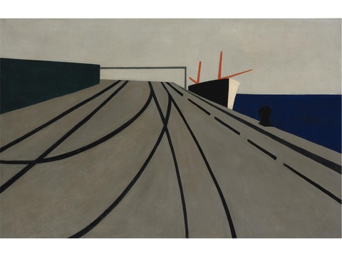  拉尔斯顿·克劳福德抽象画,抽象装饰画8 