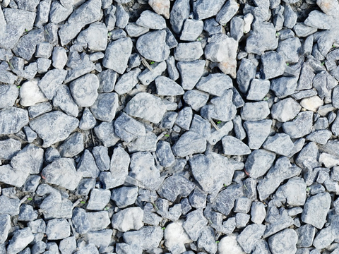  灰色碎石砾石47 