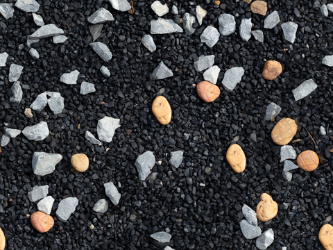  黑色碎石砾石18 