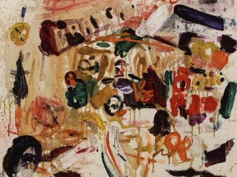  霍夫曼抽象绘画,现代世界名画117 