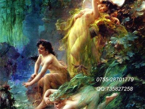 油画挂画抽象画艺术装饰画壁画水墨字画世界名画