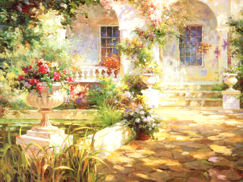  油画挂画抽象画艺术装饰画壁画水墨字画世界名画 