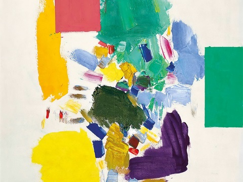  霍夫曼抽象绘画,现代世界名画23 