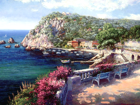  油画挂画抽象画艺术装饰画壁画水墨字画世界名画 