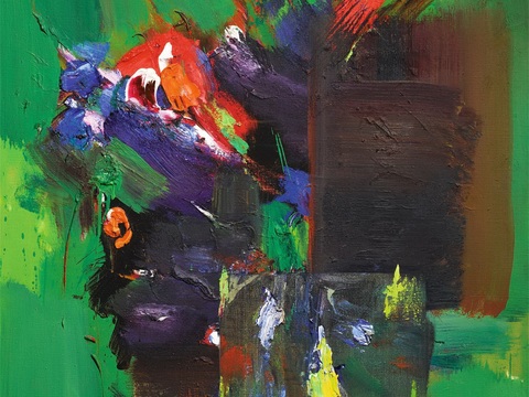  霍夫曼抽象绘画,现代世界名画81 