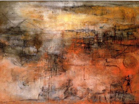  油画挂画抽象画艺术装饰画壁画水墨字画世界名画 