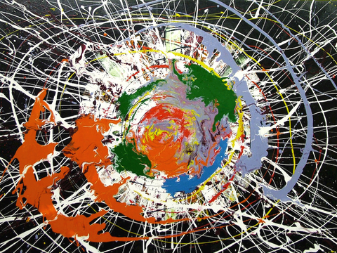  油画挂画抽象画艺术装饰画壁画水墨字画世界名画 