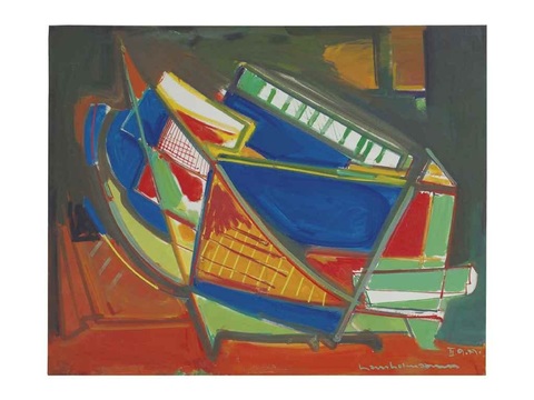 霍夫曼抽象绘画,现代世界名画110